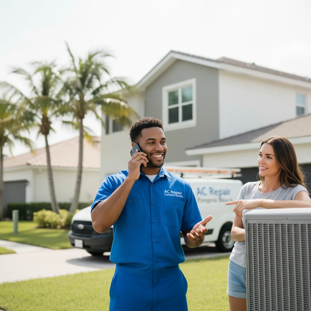 AC Repair Pompano Beach customer support in Evans